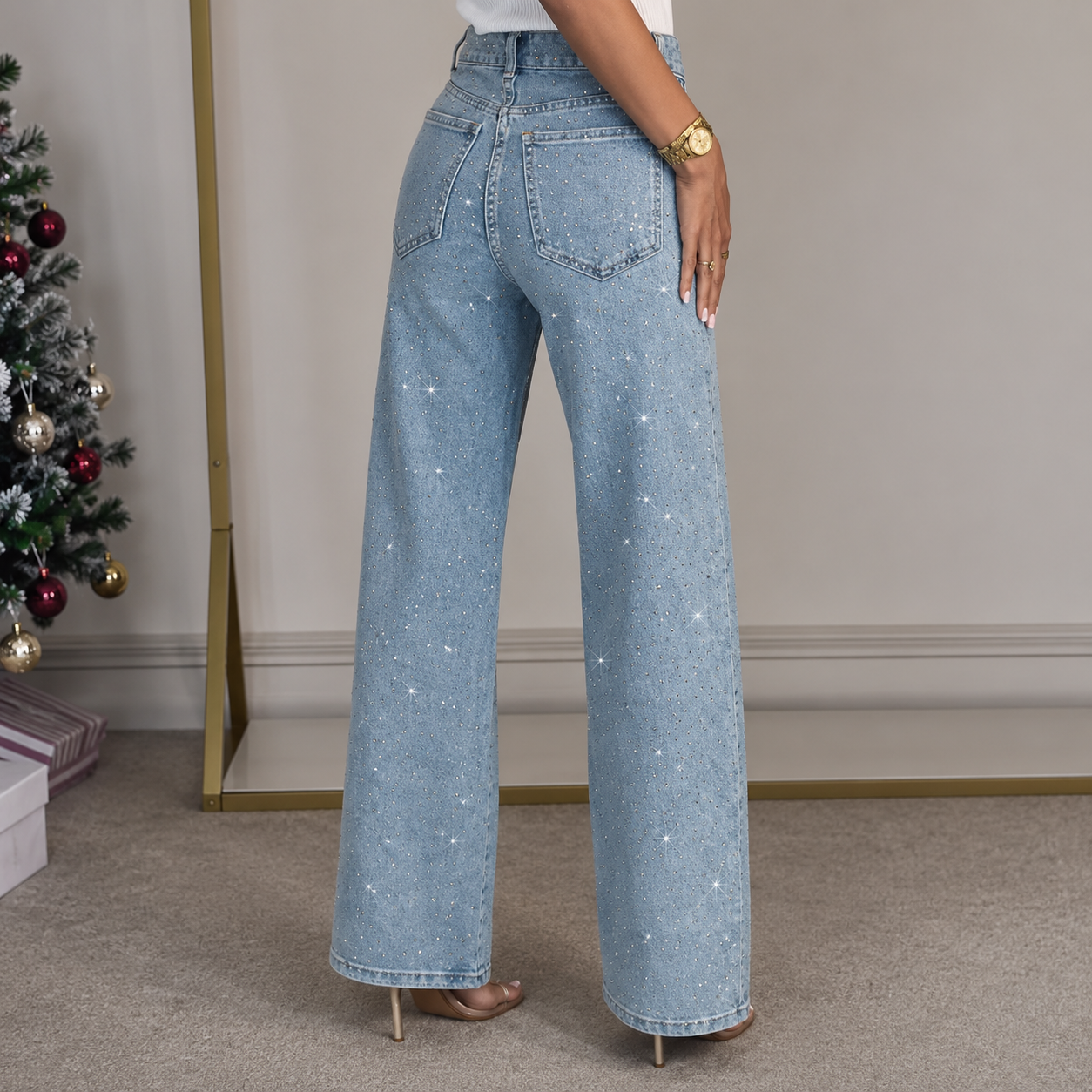 Rhinestone Jeans
